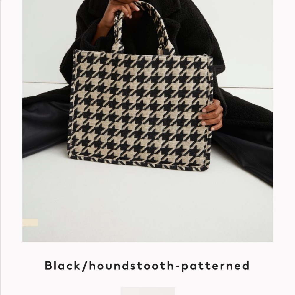 H&M Jacquard Weave bag